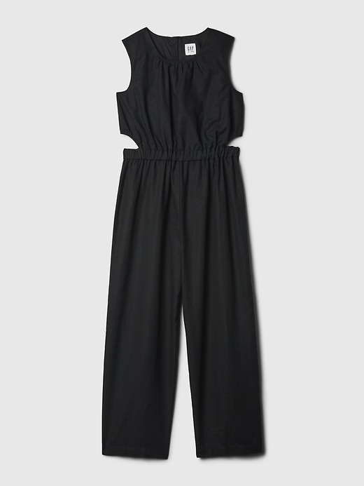 Image number 3 showing, Kids Linen-Cotton Jumpsuit