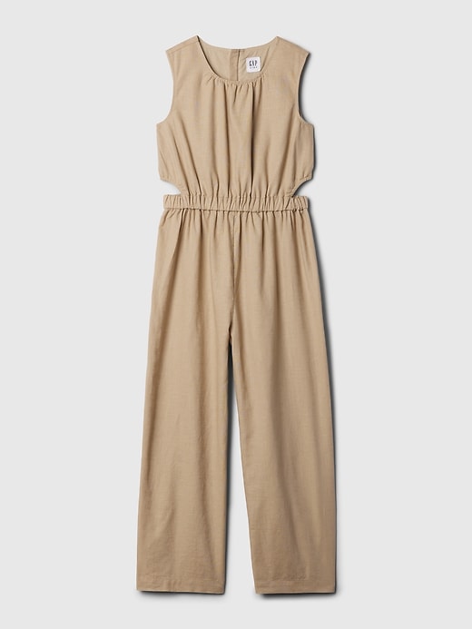 Image number 7 showing, Kids Linen-Cotton Jumpsuit