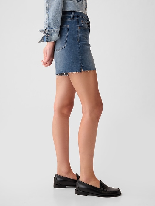 Image number 10 showing, 4" High Rise Girlfriend Denim Shorts