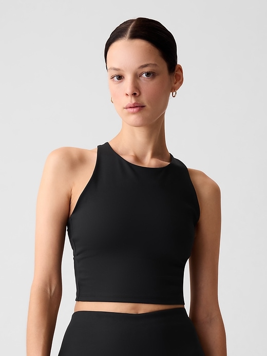 Image number 1 showing, GapFit High Neck Cropped Brami