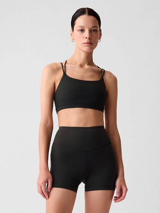 Image number 6 showing, GapFit Power Medium Impact Strappy Sports Bra