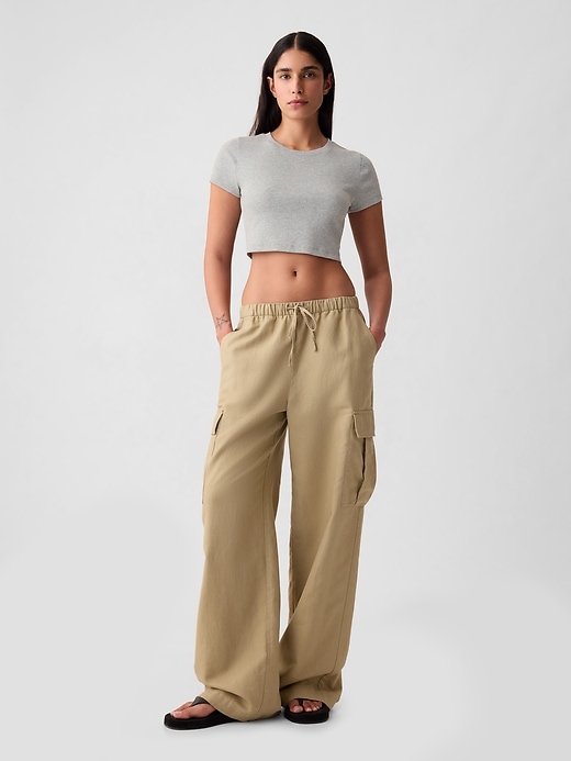 Image number 9 showing, Modern Rib Cropped T-Shirt