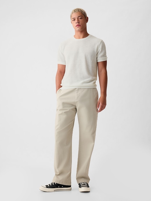 Image number 3 showing, Linen-Blend Textured Sweater Shirt