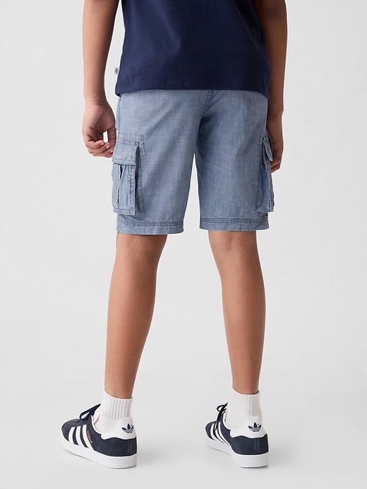 Image number 3 showing, Kids Denim Cargo Shorts