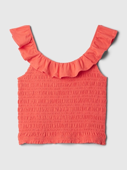 Image number 9 showing, Kids Ruffle Smocked Tank Top