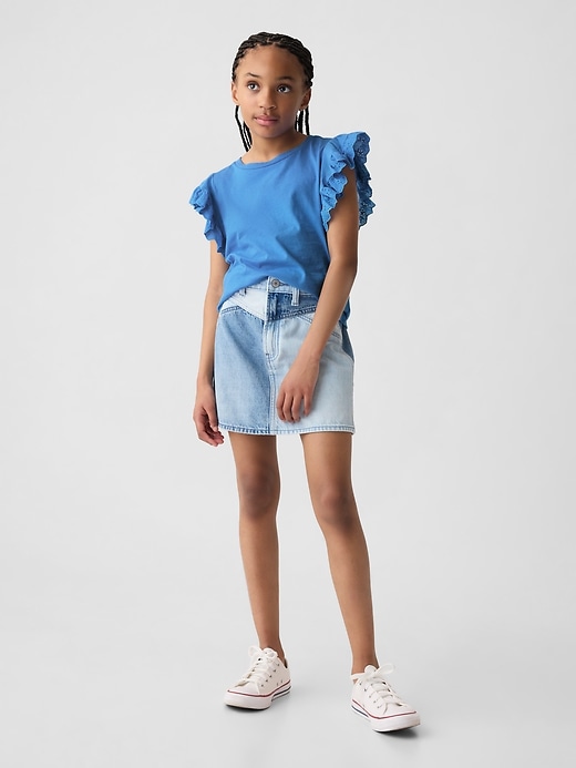 Image number 3 showing, Kids Eyelet T-Shirt