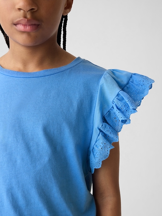 Image number 4 showing, Kids Eyelet T-Shirt