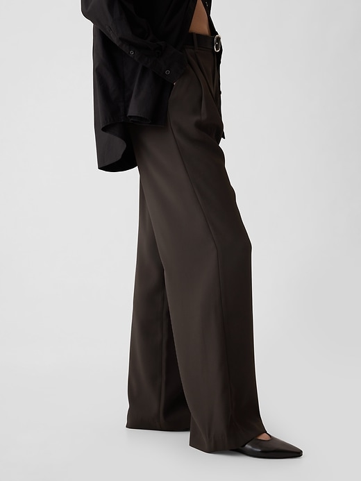 Image number 3 showing, 365 High Rise Pleated Trousers