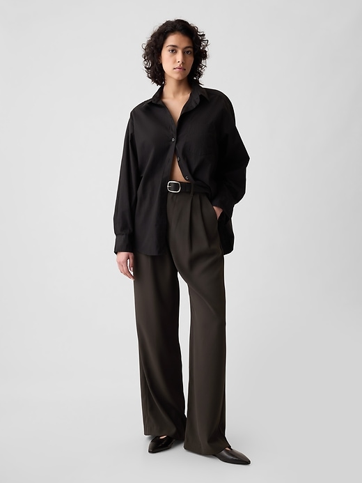 Image number 1 showing, 365 High Rise Pleated Trousers