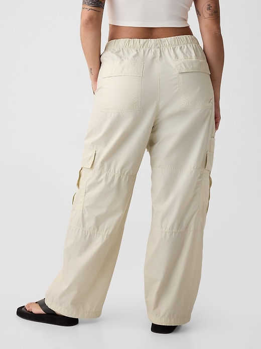 Image number 6 showing, Mid Rise Cargo Parachute Pants