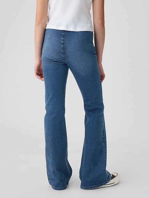 Image number 3 showing, Kids High Rise Crossover Flare Jeans