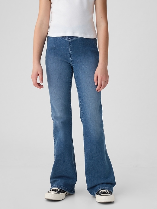 Image number 2 showing, Kids High Rise Crossover Flare Jeans