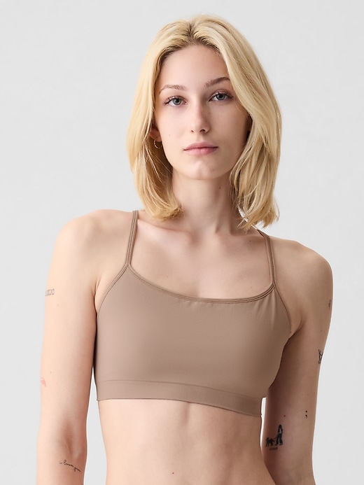 Image number 1 showing, Seamless Racerback Bralette (2-Pack)