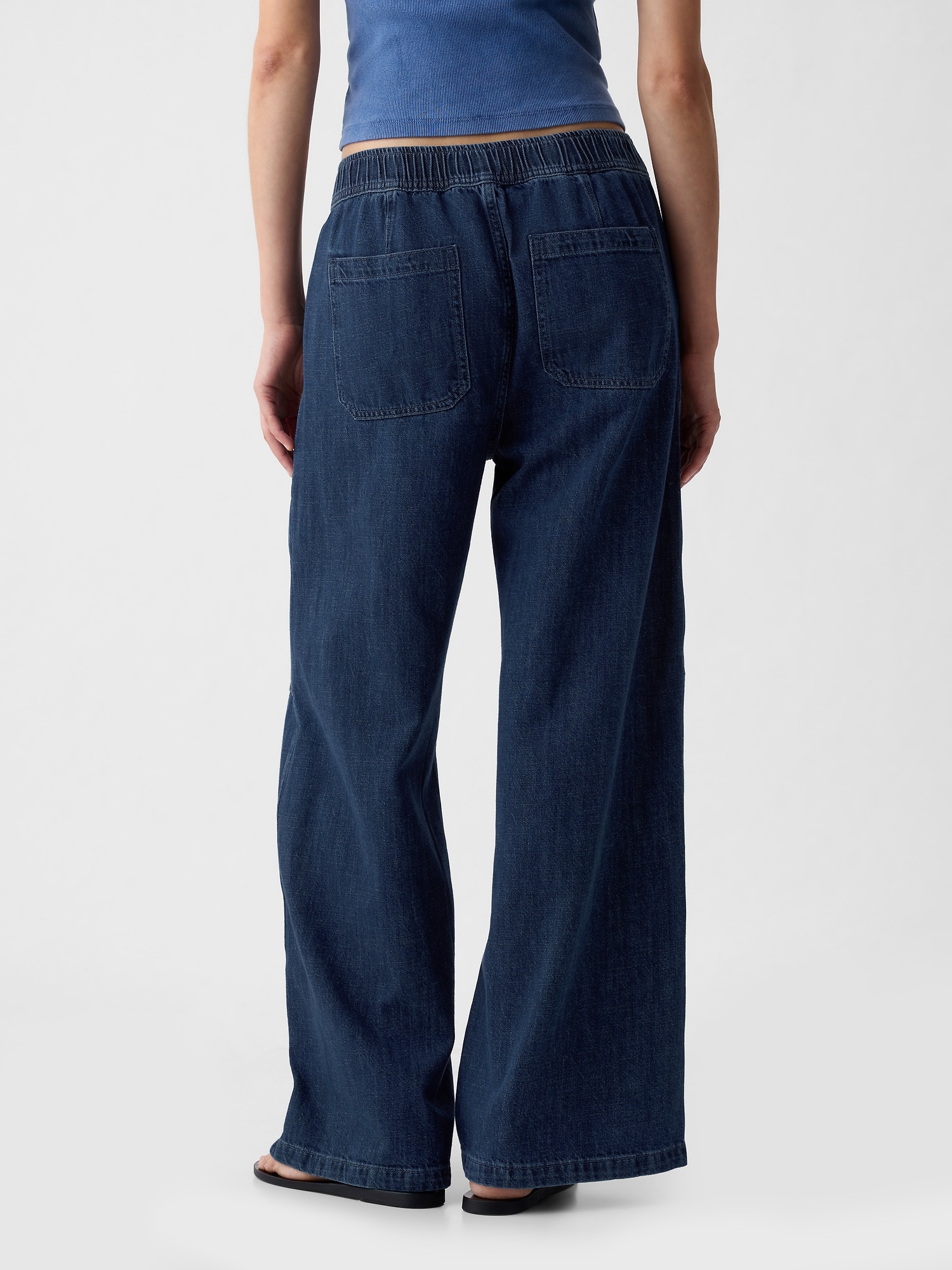 High Rise Utility Easy Jeans