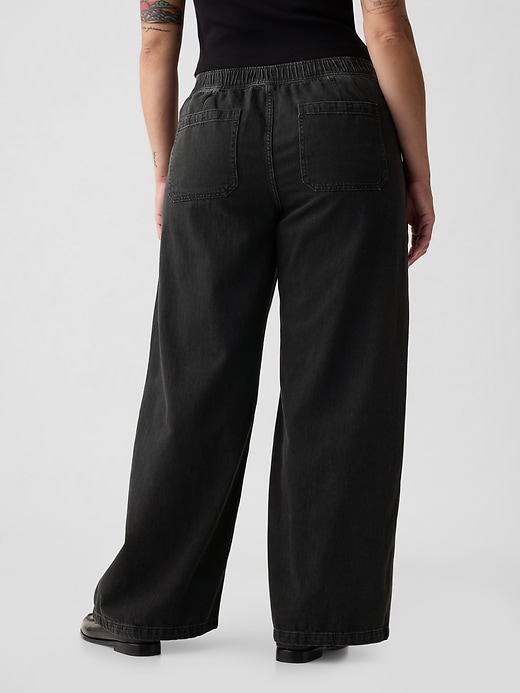 Image number 6 showing, High Rise Utility Easy Jeans