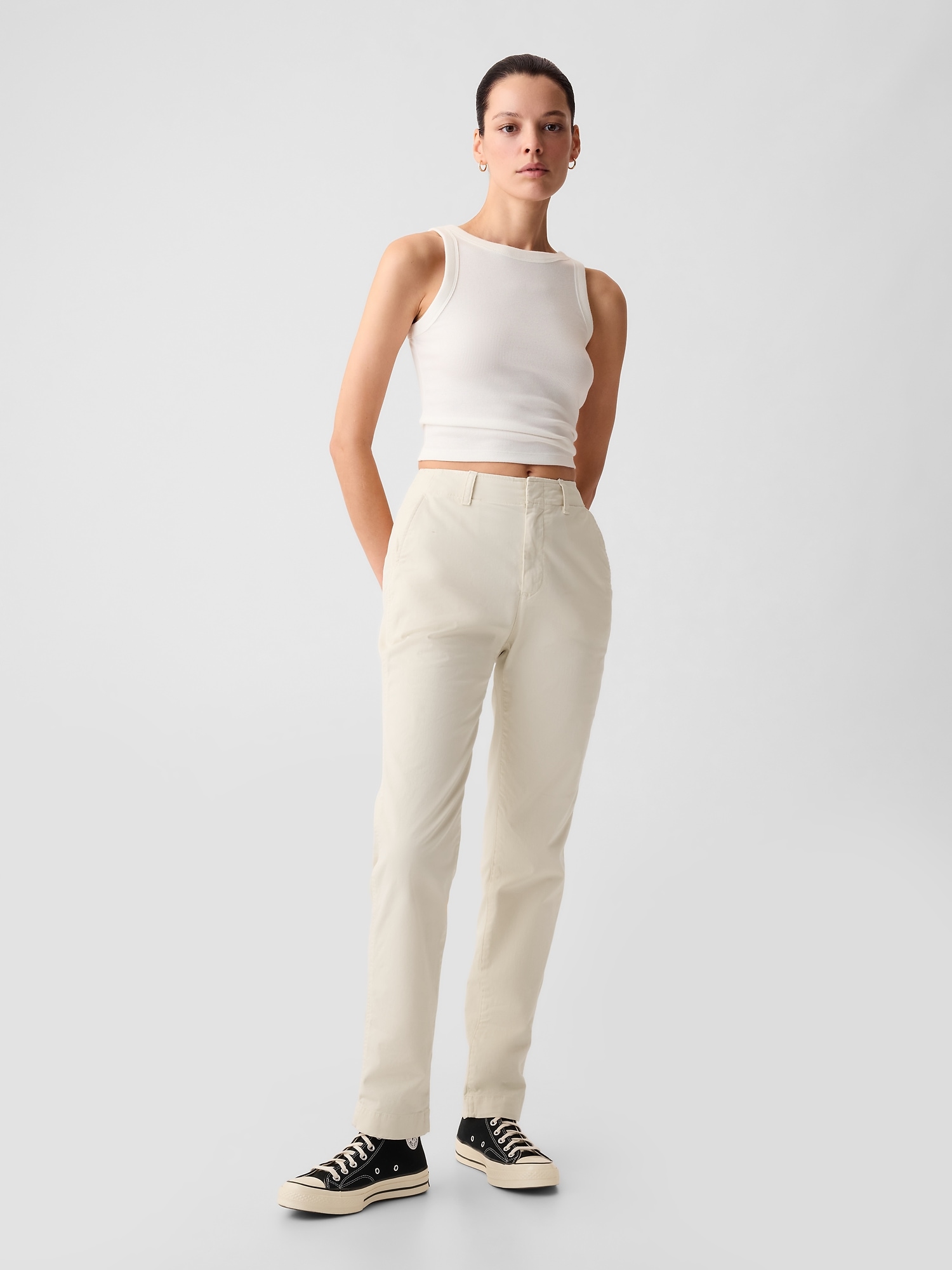 Mid Rise Downtown Khakis | Gap