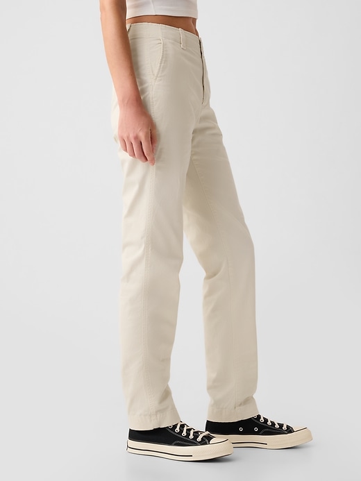 Image number 3 showing, Mid Rise Downtown Khakis