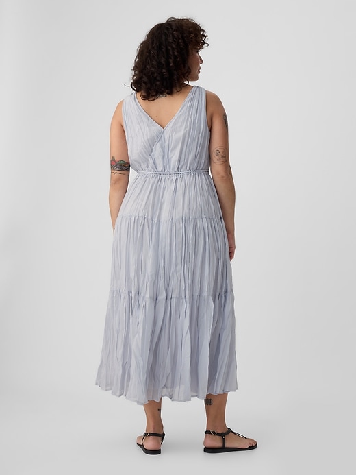 Image number 5 showing, Pleated Tiered Maxi Dress