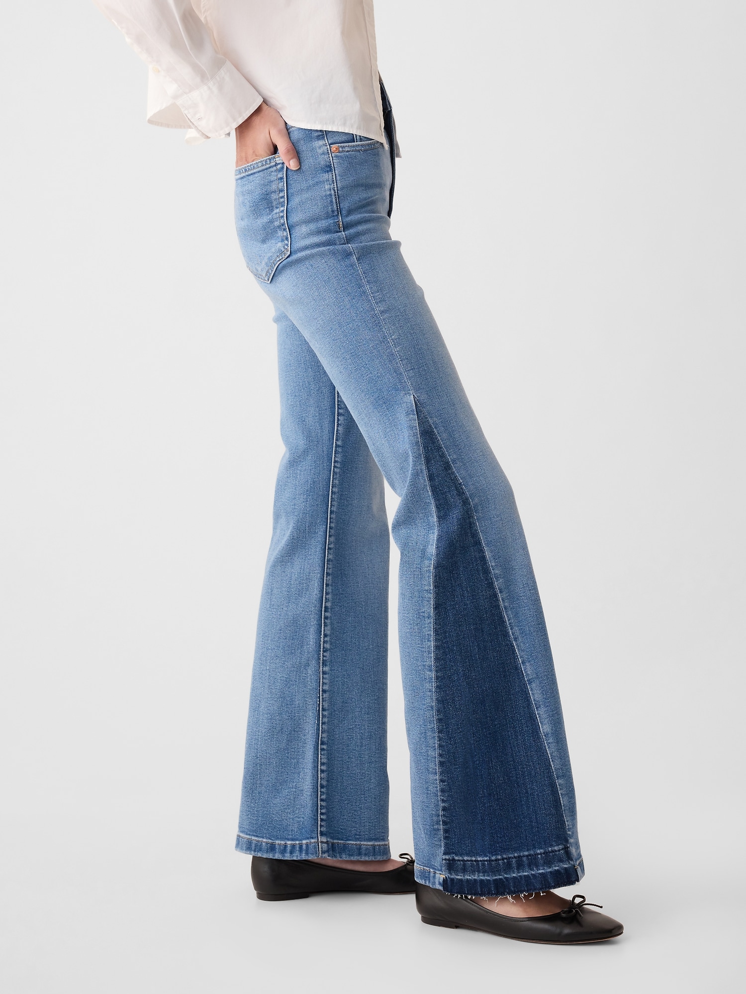 Baggy Flare Jeans -  Canada