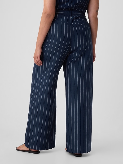 Image number 6 showing, 365 High Rise Linen-Cotton Trousers