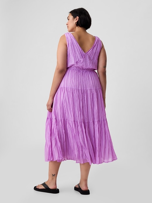 Image number 9 showing, Pleated Tiered Maxi Dress