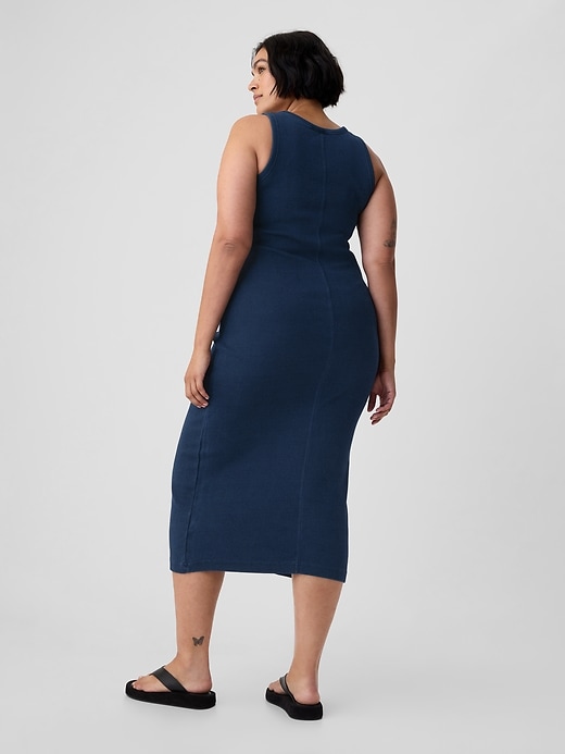 Image number 6 showing, Rib Midi Tank Dress