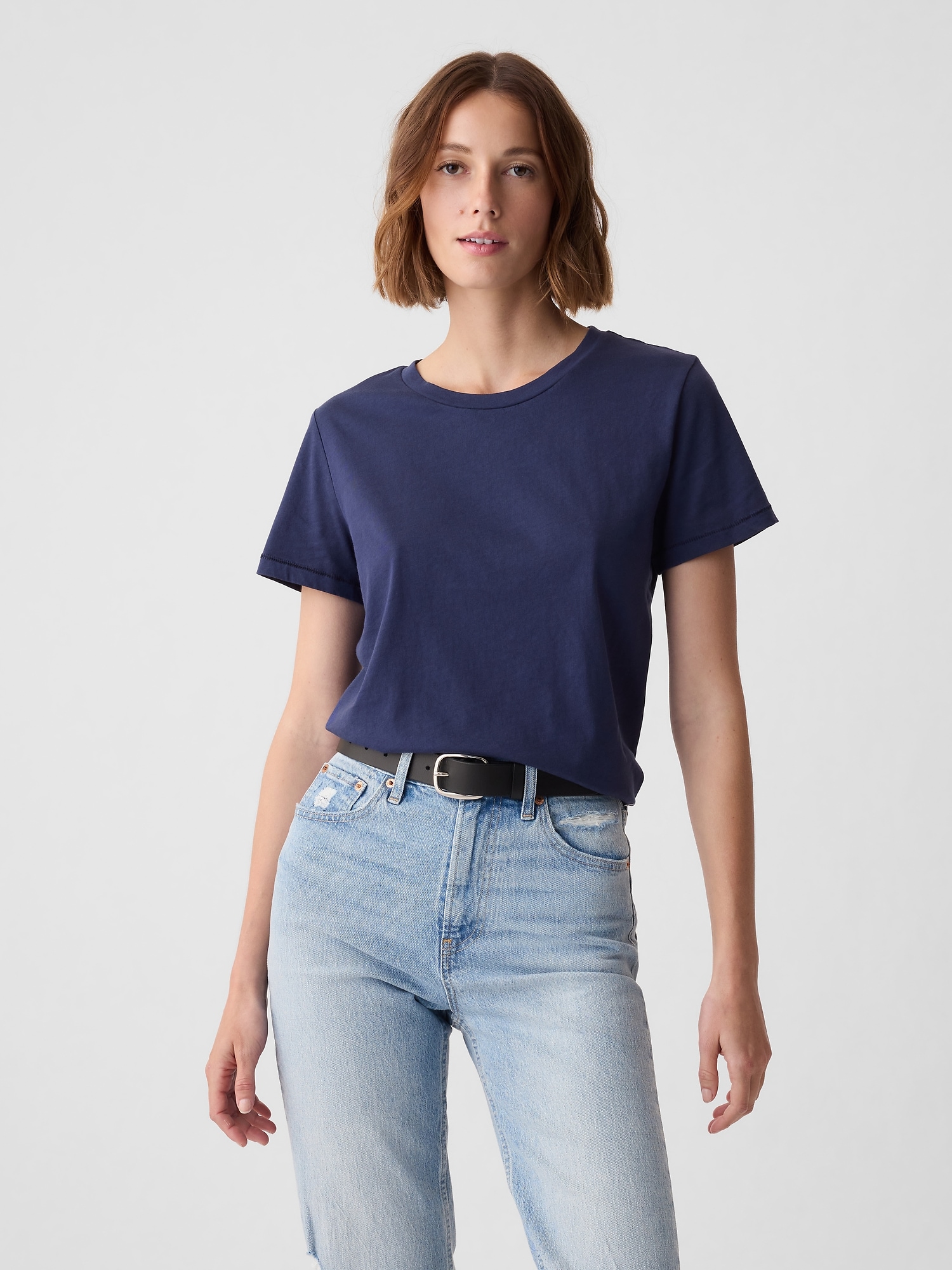 Organic Cotton Vintage Crewneck T-Shirt | Gap