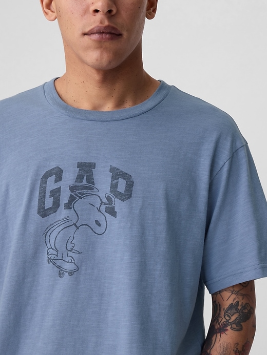 Image number 4 showing, Gap Logo Peanuts Graphic T-Shirt