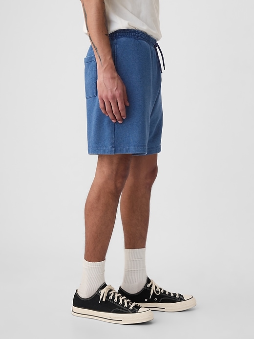 Image number 4 showing, 7" French Terry Shorts with E-Waist