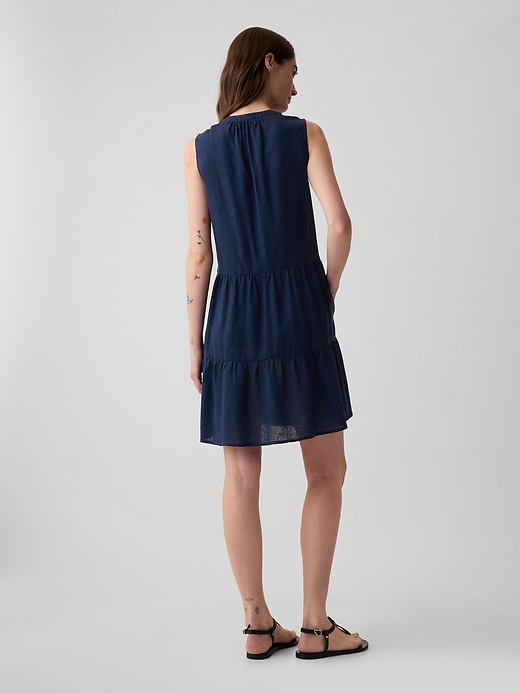 Image number 2 showing, Eyelet Mini Shirtdress