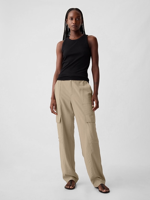 Image number 1 showing, Mid Rise Cargo Pants