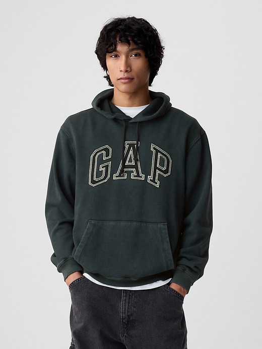 Image number 7 showing, Gap Arch Logo Ripstop Hoodie