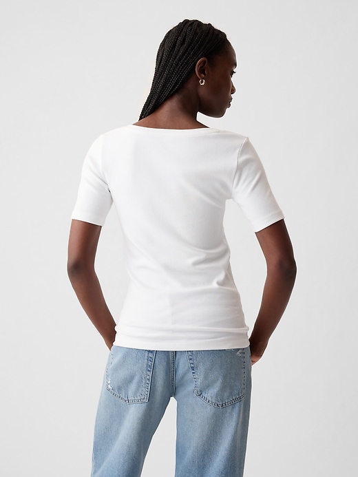 Image number 2 showing, Modern V-Neck T-Shirt