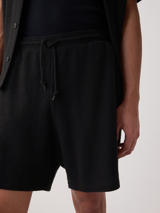 Image number 4 showing, Waffle Sweat Shorts