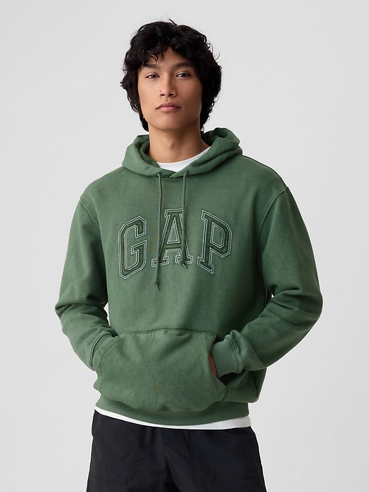 Image number 6 showing, Gap Arch Logo Ripstop Hoodie