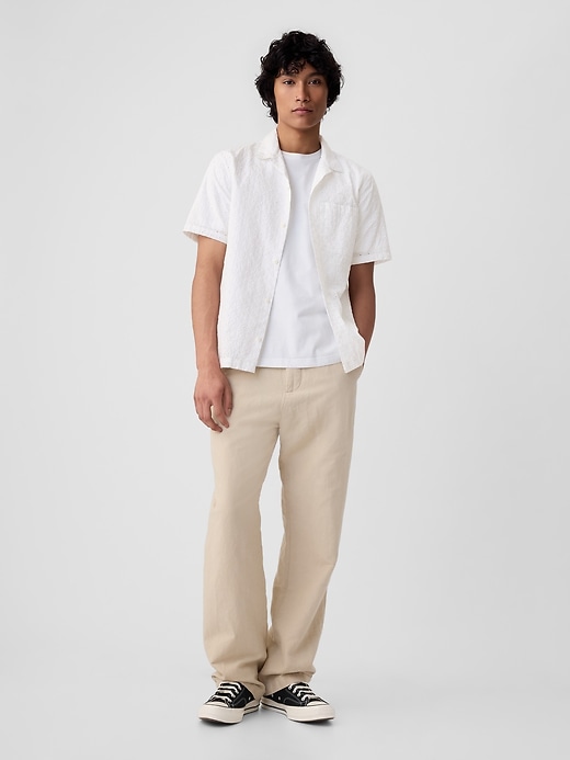 Image number 3 showing, Eyelet Resort Shirt