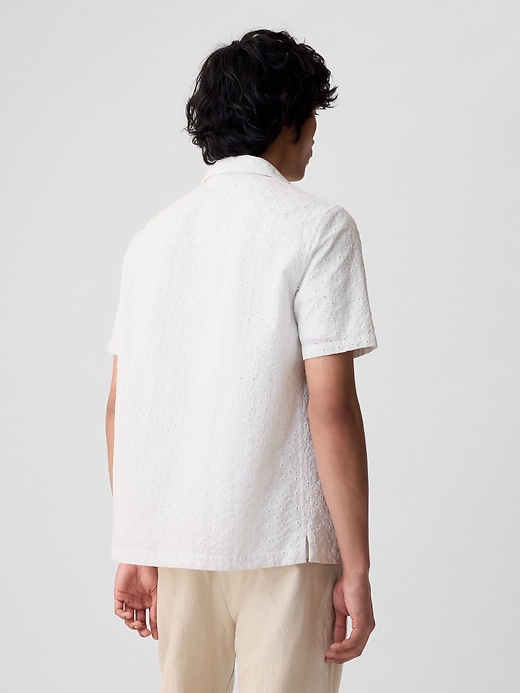 Image number 2 showing, Eyelet Resort Shirt