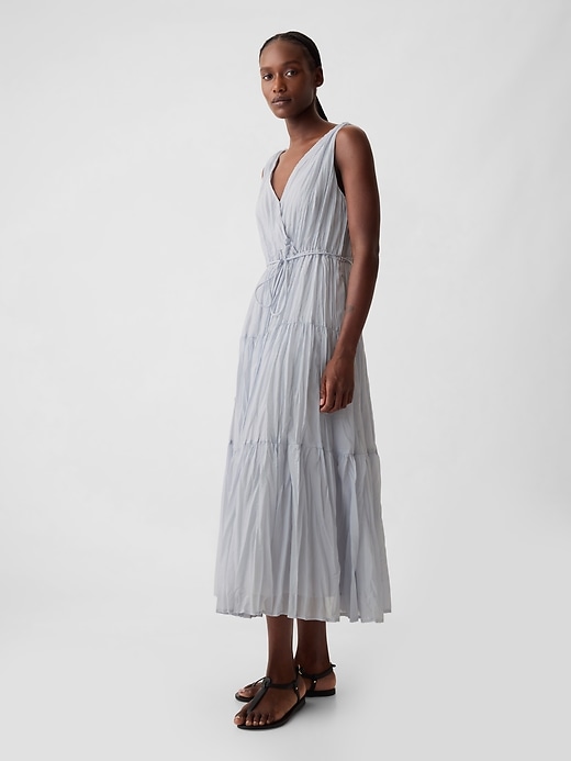 Image number 6 showing, Pleated Tiered Maxi Dress