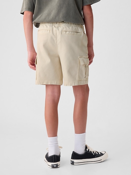 Image number 3 showing, Kids Easy Cargo Denim Shorts