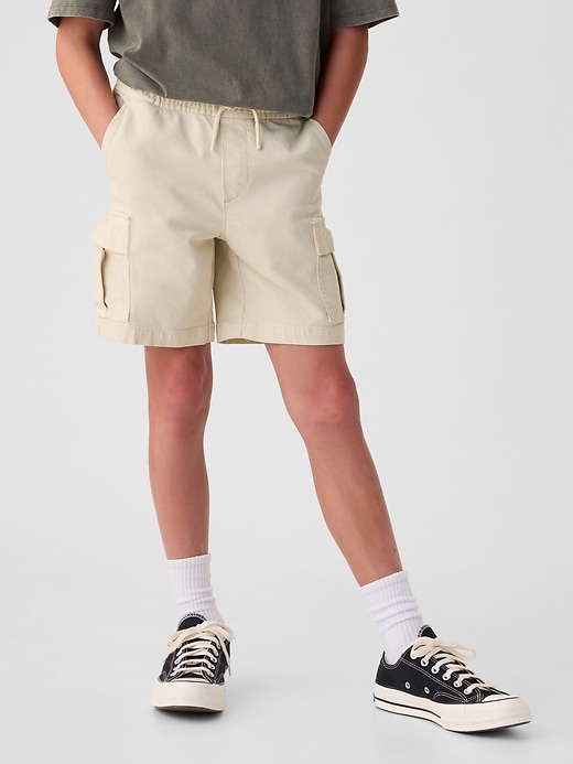 Image number 2 showing, Kids Easy Cargo Denim Shorts