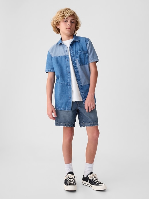 Image number 1 showing, Kids Easy Denim Shorts