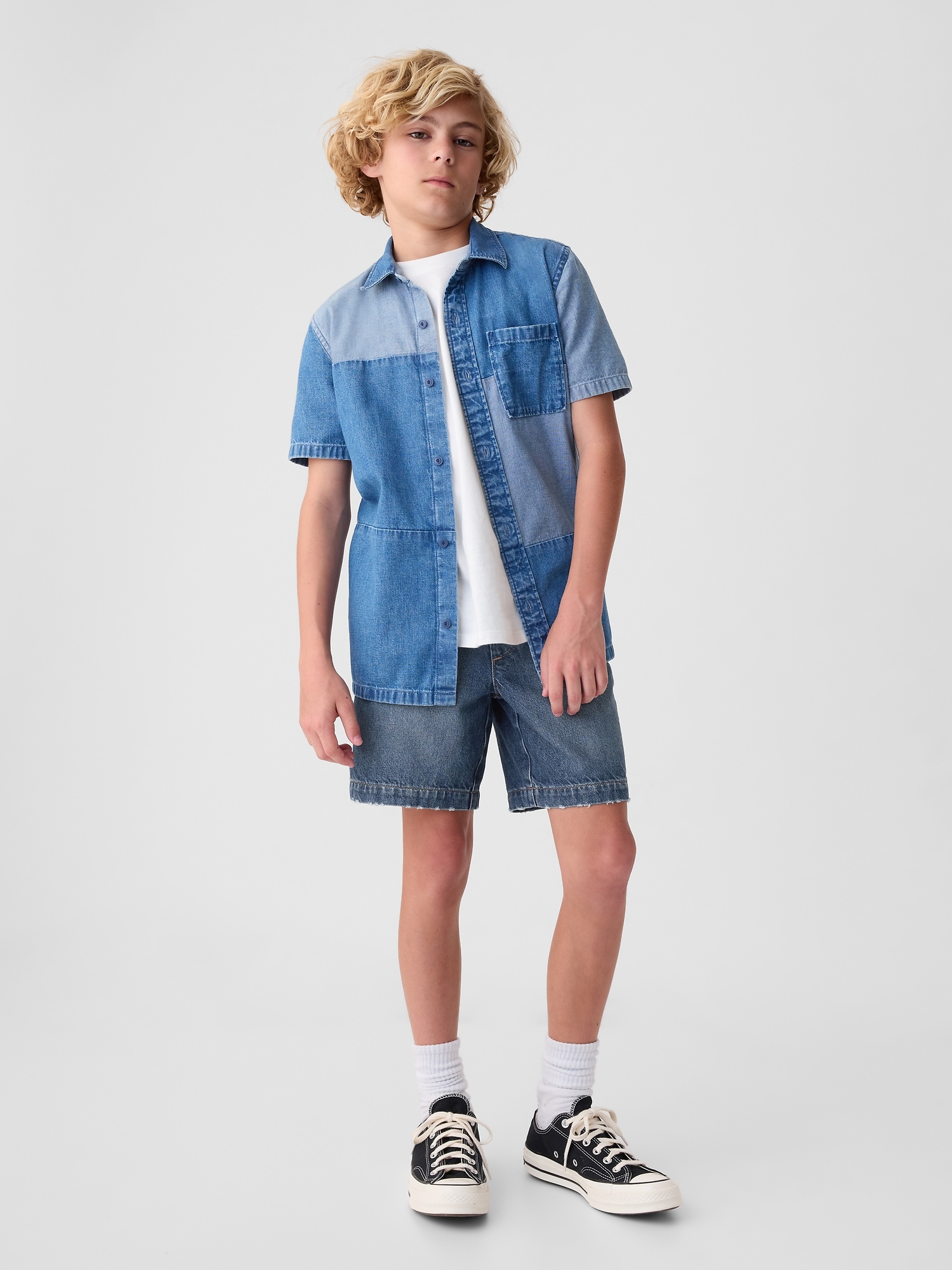 Kids Easy Denim Shorts Gap