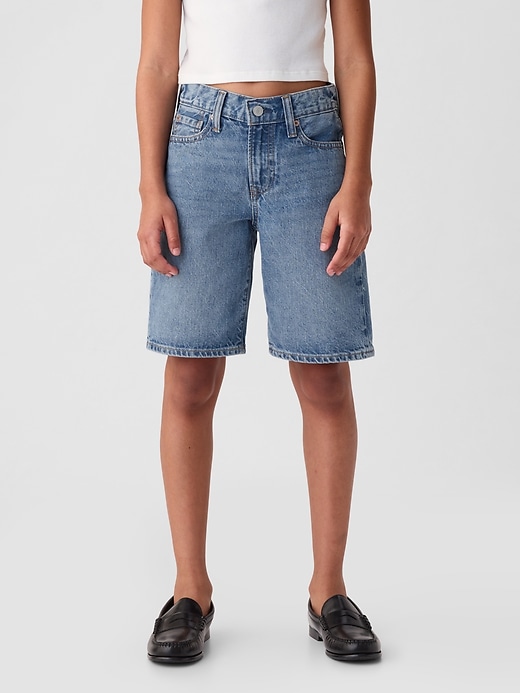 Image number 3 showing, Kids '90s Loose Denim Shorts