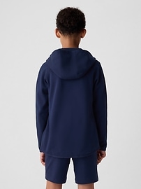 View large product image 5 of 12. GapFit Kids Fit Tech Hoodie