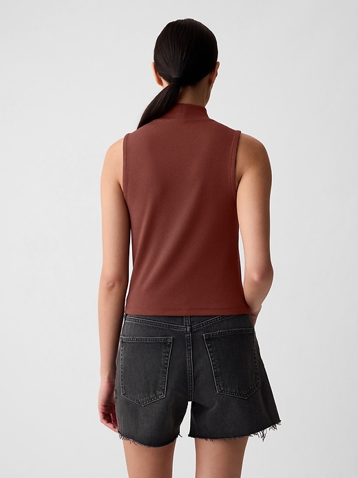 Image number 2 showing, Modern Mockneck Tank Top