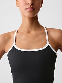 Voir une image plus grande du produit 4 de 10. Camisole à dos nageur GapFit Power à soutien-gorge intégré