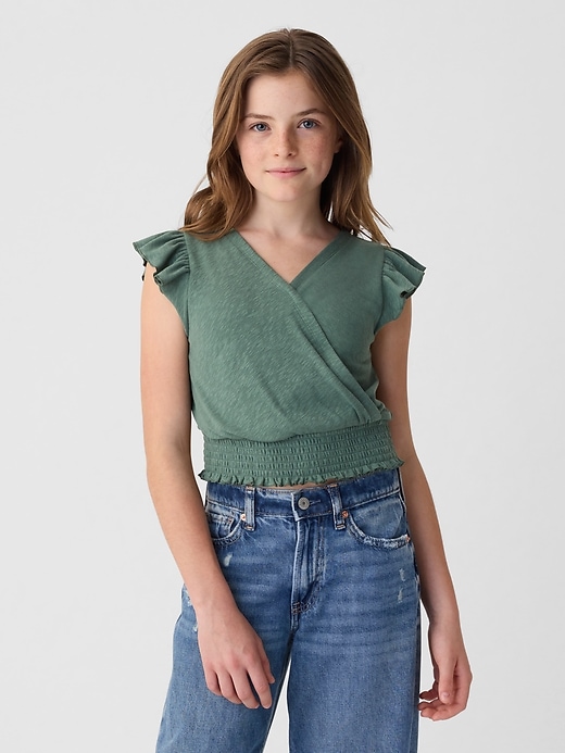 Image number 5 showing, Kids Wrap Top