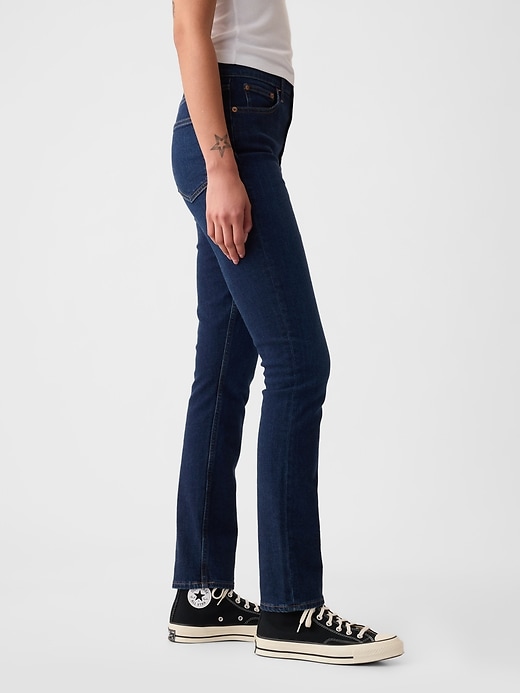 Image number 3 showing, High Rise Vintage Slim Jeans