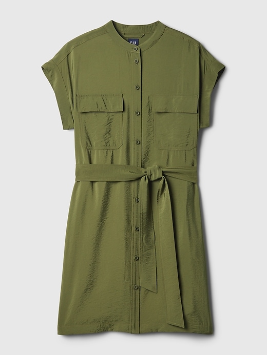 Image number 7 showing, Utility Mini Shirtdress