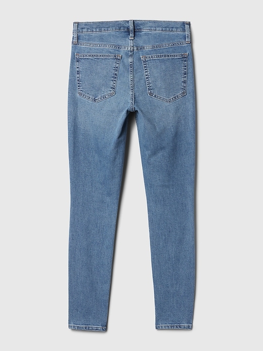 Image number 8 showing, Mid Rise True Skinny Jeans